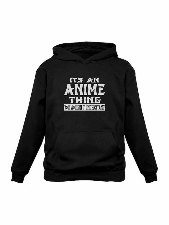 Its an Anime Thing Pegasus Sweatshirt with Hood in Black