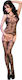 Chilirose Sexy Bodystocking With Open Crotch Black