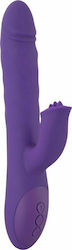 You2Toys Thrusting & Rotating rabbit vibrator Vibrator Iepurele 24.7cm 05973680000 Violet