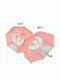 Floss & Rock Kinder Regenschirm Gebogener Handgriff Verzaubertes Ballett Rosa