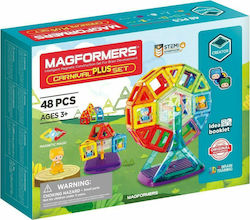 Magformers Joc de construcție magnetic Carnival Plus Set pentru copii de 3++ ani