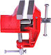 Eastman Fixed Countertop Steel Vise With Maximum Opening 75mm