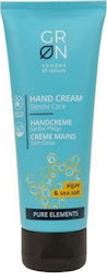 GRN Nuances ale Naturii Alge și Sare de Mare Cremă de Mâini 75ml