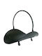 Home & Camp HC210 Metallic Firewood Basket 39x39x48cm Black