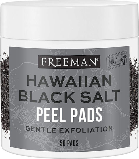 Freeman Hawaiian Black Salt Μάσκα Προσώπου 50τμχ
