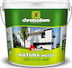 CHromodomi Natura Acryl Plastic Acrilyc Paint for Interior and Exterior Use White 750ml