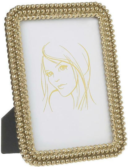 Inart Polyresin Gold Photo Frame 2 Pieces