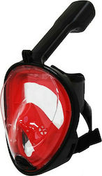 Bluewave Tauchmaske Volles Gesicht Rote