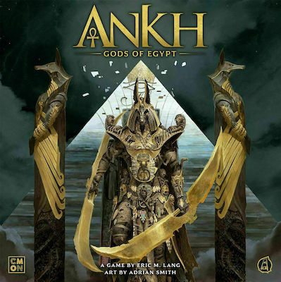 Cool Mini Or Not Board Game Ankh Gods Egypt for 2-5 Players 14+ Years (EN)