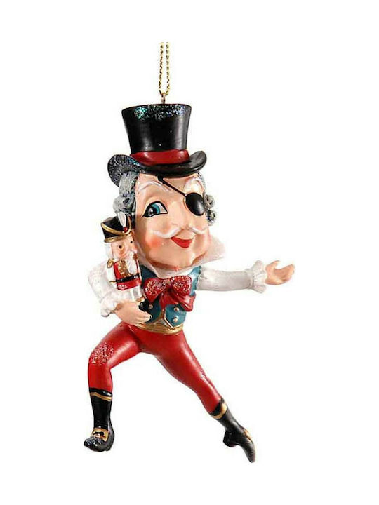 Στρατιωτάκι Χορευτής Christmas Plastic Figure Ornament Red 5x5cm