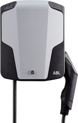 Abl-Sursum eMH1 Wandmontiert Dreiphasig Elektroauto-Ladestation 22kW mit Integriertes Kabel Typ 2 (1W2201)