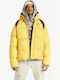Winter Jacket Puffer Windproof Yellow