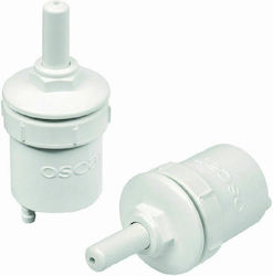 Oscar Plast Flush Button Αέρος No. 1 Λευκό Στρογγυλό 200341