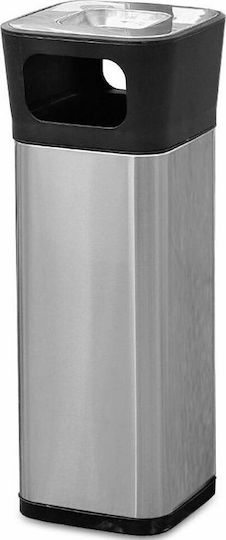 Delta Cleaning Μεταλλικός Κάδος Απορριμμάτων 20lt Inox