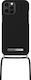 iDeal Of Sweden Ordinary Necklace Back Cover Πλαστικό με Λουράκι Ultra Black (iPhone 12 Pro Max)