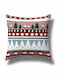 Mc Decor Weihnachtsdekorativer Kissenbezug Quadratisch 02 45x45cm
