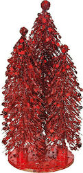 JK Home Decoration Christmas Decorative Tree Red