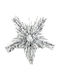 JK Home Decoration Plastic Christmas Decorative Desktop Star Silver