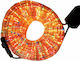 Φωτοσωλήνας 360 Λαμπάκια 220V RGB με Προγράμματα 20m IP44