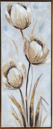 Zen Collection Лалета Картина Платнен Beige/Brown 42.5x102.5см