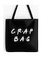 Friends Crap Bag Pegasus Τσάντα για ψώνια Μαύρη.