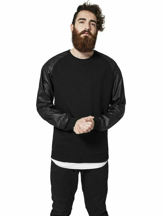 Urban Classics TB845 Men's Sweatshirt Black