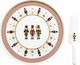 Easylife Christmas Cake Stands Porcelain White D32cm. with Spatula