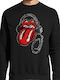 Rolling Stones Kopfhörer Sweatshirt Klassisch Schwarz