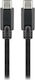 Goobay USB 3.2 Video Kabel USB-C Männlich - USB-C 60W PD Schwarz 0,5m 67975