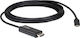 Aten Cablu HDMI de sex masculin - USB-C 2.7m Negru