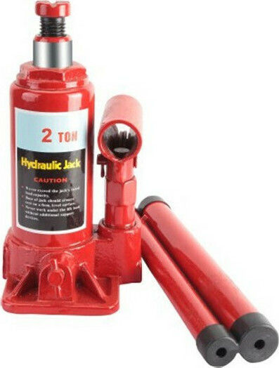 Hydraulic Bottle Jack with Lifting Capacity up to 35.5cm and Weight Capacity up to 5 Tons