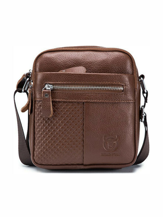 Bull Captain DJB-010 Leather Men's Bag Shoulder...