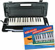 Hohner Melodika 32 Tasten Student 32 Schwarz Musikbuch-Paket