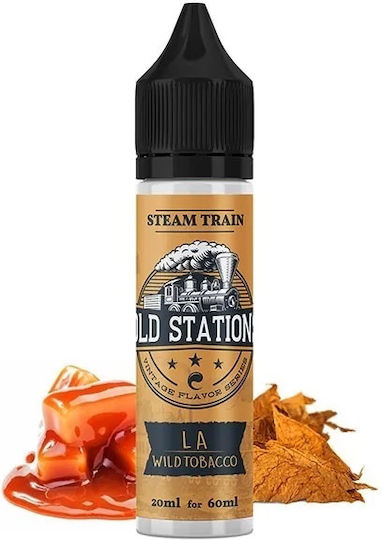 Steam Train Ароматен изстрел LA Wild Tobacco Стара станция серия 20мл/60мл 1бр Old Station Series