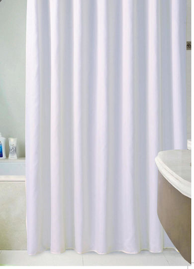 Frans K1-20 Duschvorhang Stoff 180x200cm White