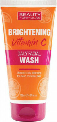 Beauty Formulas Brightening Vitamin C Daily Facial Wash Крем Почистване Лице 150мл