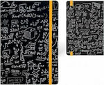 I-Total Math Notebook Block 96 Sheets A5 Ruled with Elastic Black