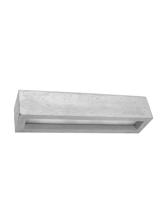 Sollux Vega Lumină De perete Gri 50x18x18cm