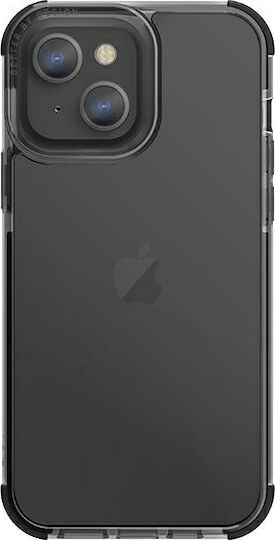 Uniq Combat Armor Back Cover Silicone Black (iPhone 13 mini)