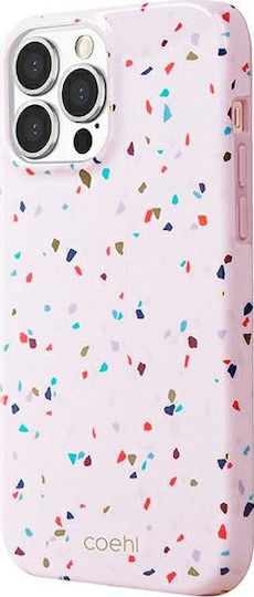 Uniq Coehl Terrazzo Protective Back Cover Σιλικόνης 2mm Blush Pink (iPhone 13 Pro Max)