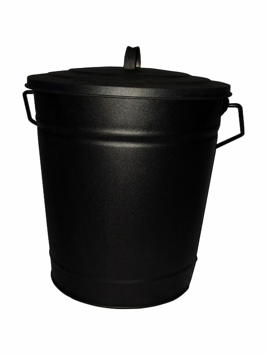 Home & Camp HCFT2199 Μεταλλικό Καλάθι Αποθήκευσης Ξύλων 21x21x32cm Μαύρο Home & Camp HCFT2199 Μεταλλικό Καλάθι Αποθήκευσης Ξύλων 21x21x32cm Μαύρο
