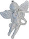 Silver Angel Christmas Ornament