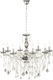 Ondaluce Damasco Candelabru 8xE14 Ø82cm cu Cristale Gri LP.DAMASCO/8-FUME
