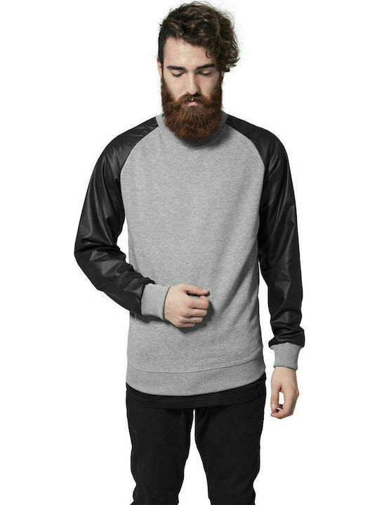 Urban Classics TB845 Men's Sweatshirt Gray