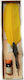 Francesco Rubinato Set Calligraphy Pen with Feather Yellow with Blue Ink