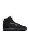 Court Borough Mid 2 Kinder Sneakers Hoch Schwarz