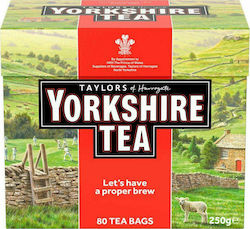 Taylors of Harrogate Negru Ceai Yorkshire 80 Pungi 250gr 1buc