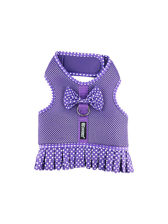 Pet Interest Σαμαράκι Σκύλου Γιλέκο Mesh Skirt Μωβ Small 20 - 27cm