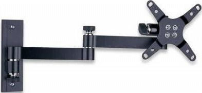 Techly ICA-LCD 104BK ICA-LCD 104BK Wandhalterung für Fernseher mit Arm bis 30" und 15kg