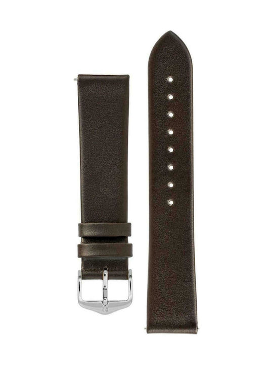 Hirsch Toronto Medium Curea din piele Maro 14mm